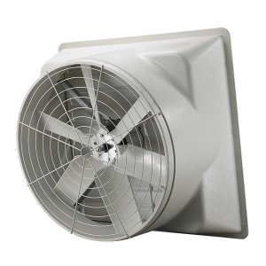 Ventilador de escape anticorrosión de fibra de vidrio FRP