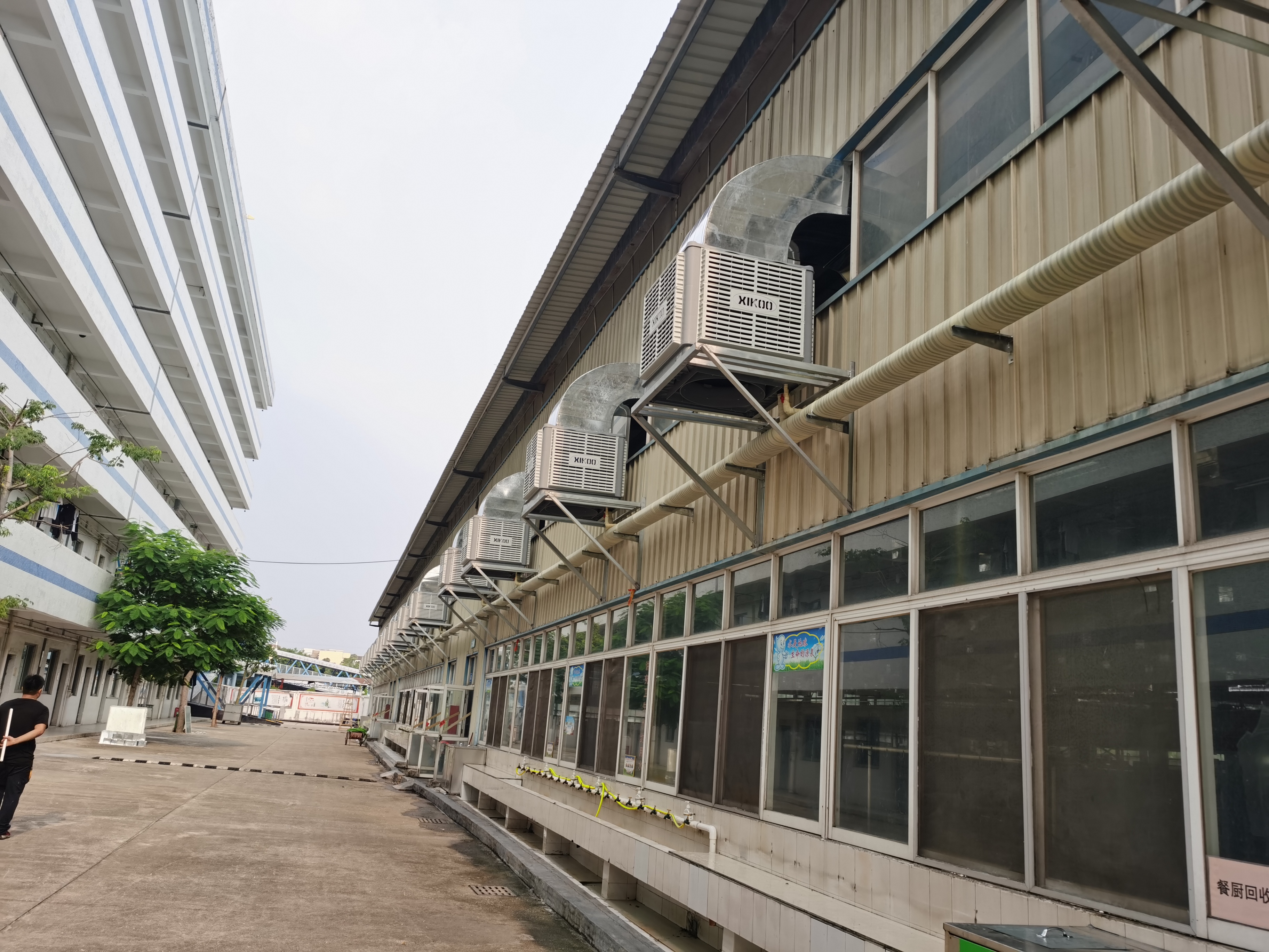 Ang kamahinungdanon sa industriya evaporative air cooler instalasyon