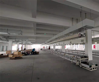 Una soluzione a risparmio energetico per il raffreddamento rapido e la rimozione del calore nell'officina di uno stabilimento di produzione automobilistica