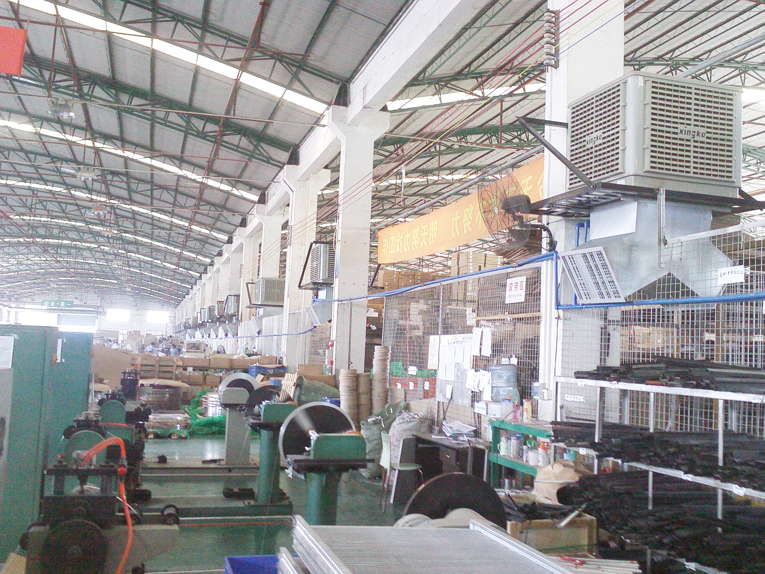 Industrial air cooler cool for injection mould factory