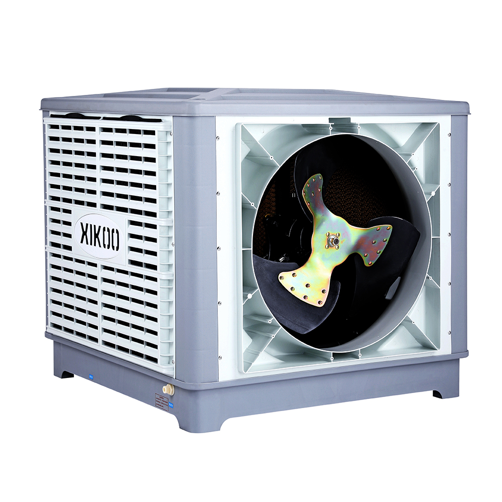 Kurš dzesēšanas efekts ir labāks, dzesēšanas paliktnis un izplūdes ventilators vai vides aizsardzības iztvaikošanas gaisa dzesētājs?