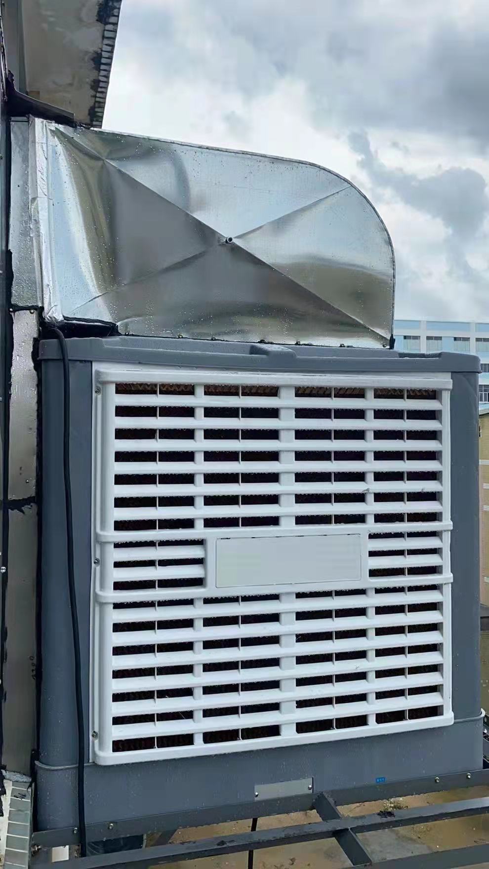 Hladilnik zraka z izhlapevanjem XIKOO pomaga ohladiti obrat