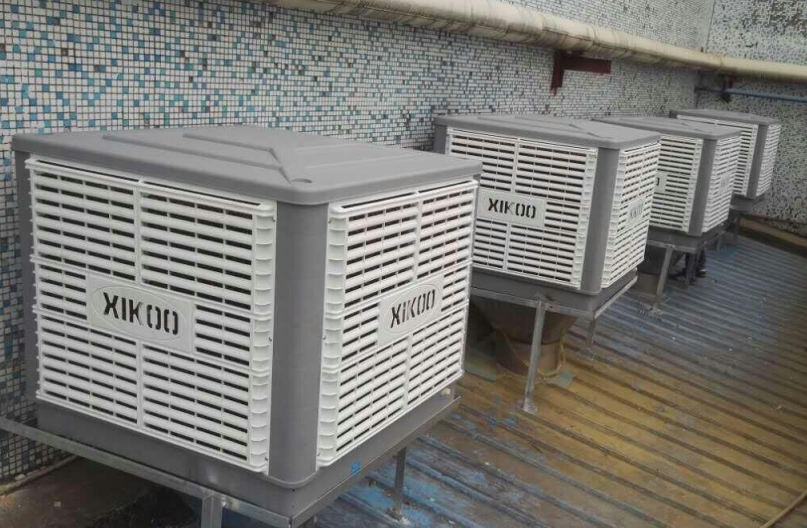 Kin evaporative luchtkoeler de temperatuer kontrolearje?