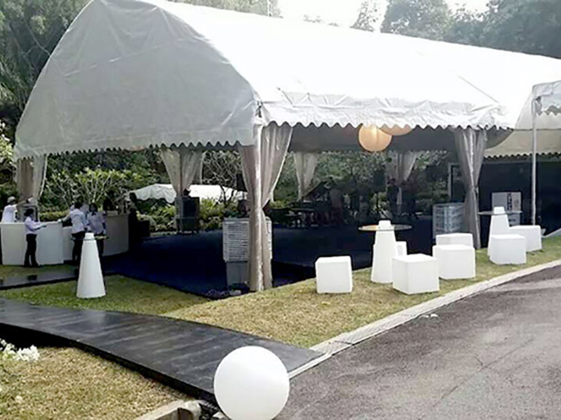 XIKOO XK-75SY pendingin udara tangki banyu gedhe kanggo konser ruangan Istana Presiden Singapura.