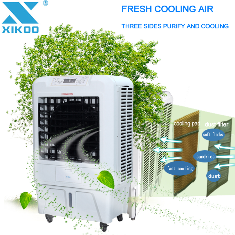 Il dispositivo di raffreddamento dell'aria può abbassare la temperatura